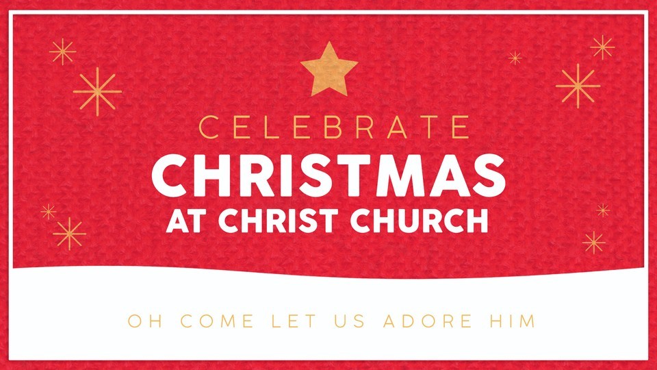 Christmas 2023 - Come let us adore him