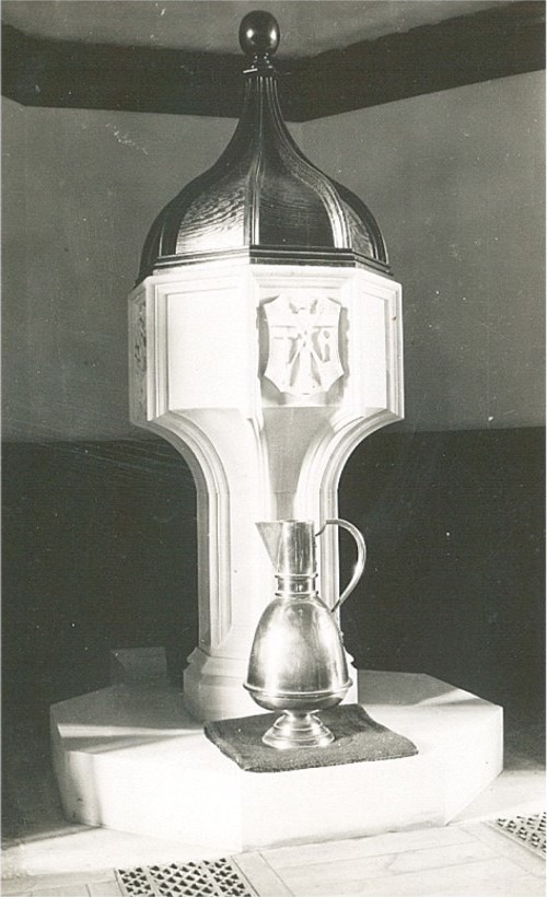 Photo of the font