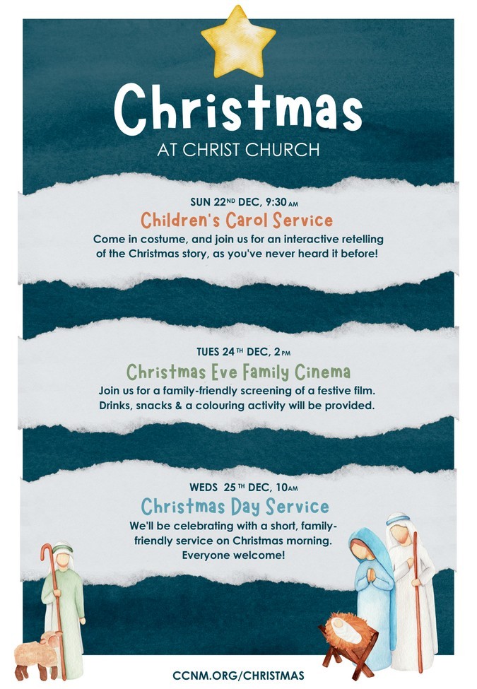 Christmas for kids at Christ Church